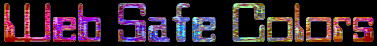 Web Safe Colors